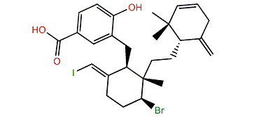 Iodocallophycoic acid B